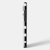 白黒 iPhoneケース (左側面)