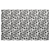 白黒Andreya ファブリック (ヤード)