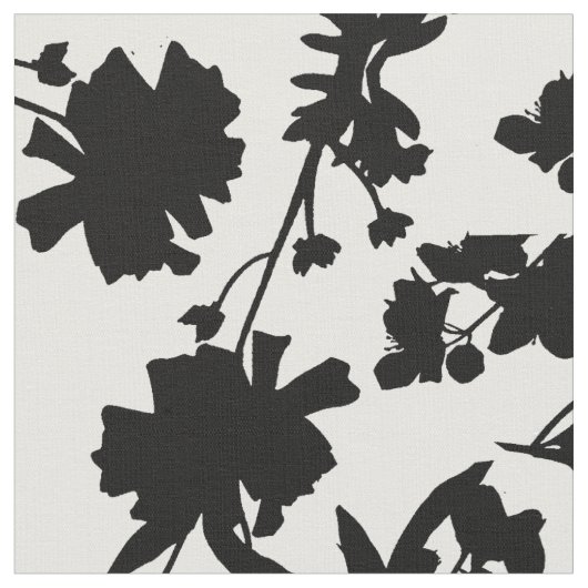 白黒Andreya ファブリック (クローズアップ)