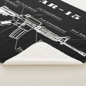 白黒AR-15パーツの識別 シェルパブランケット (3/4)