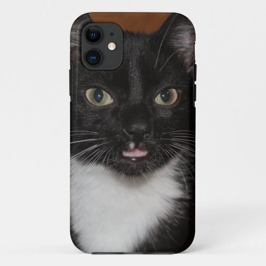 白黒CAT Case-Mate iPhoneケース (裏面)