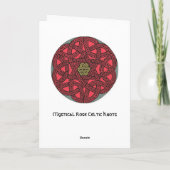 白黒Celticフレームカード2 カード (裏面)