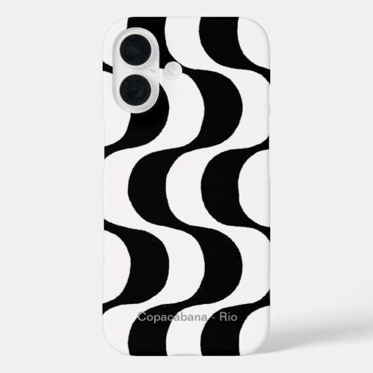 白黒copacabana、RJ Case-Mate iPhoneケース (裏面)