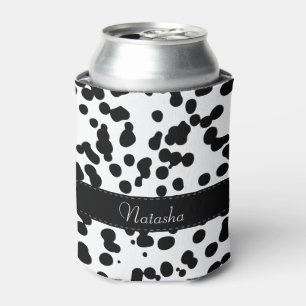 白黒Dalmatian点 缶クーラー