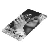 白黒Dateの写真を縦に保存 マグネット (左側)