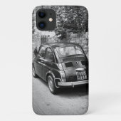 白黒FIAT 500車 Case-Mate iPhoneケース (裏面)