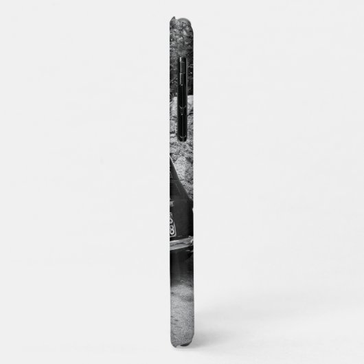 白黒FIAT 500車 Case-Mate iPhoneケース (裏面/左)