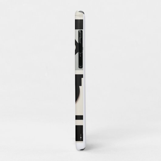 白黒Iphoneケース Case-Mate iPhoneケース (裏面/左)