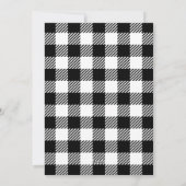 白黒Joyful Scriptフォトホリデーカード シーズンカード (裏面)