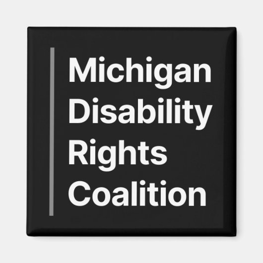 白黒MDRCマグネット マグネット (正面)