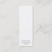 白黒Murray Hill スキニー名刺 (裏面)