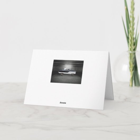 白黒Nash Metropolitan カード (裏面)