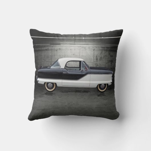 白黒Nash Metropolitan クッション (裏面)