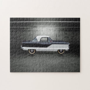 白黒Nash Metropolitan ジグソーパズル