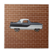 白黒Nash Metropolitan タイル (正面)