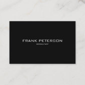 白黒QRコードコンサルタント 名刺 (裏面)