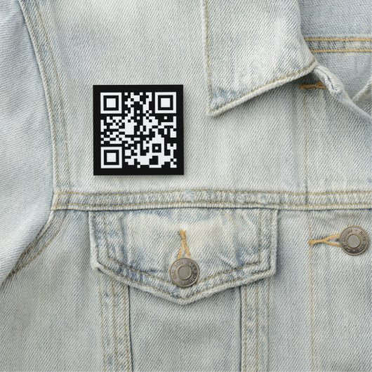 白黒QRコードネームタグ 名札 (インサイチュ)