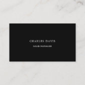 白黒QRコード写真facebookアイコン 名刺 (正面)