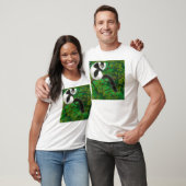 白黒RuffedのLemurのTシャツ Tシャツ (ユニセックス)