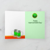 白黒STパトリックの日キャットレプレシャン帽 カード (内部)