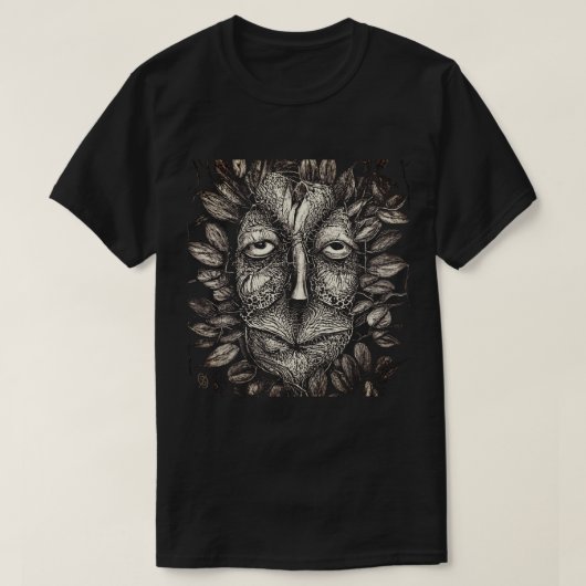 白黒Tシャツ Tシャツ (デザイン正面)