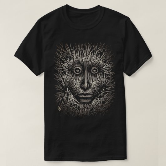 白黒Tシャツ Tシャツ (デザイン正面)