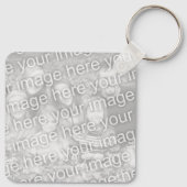 白黒YOGAポーズ写真キーチェーンギフト キーホルダー (裏面)