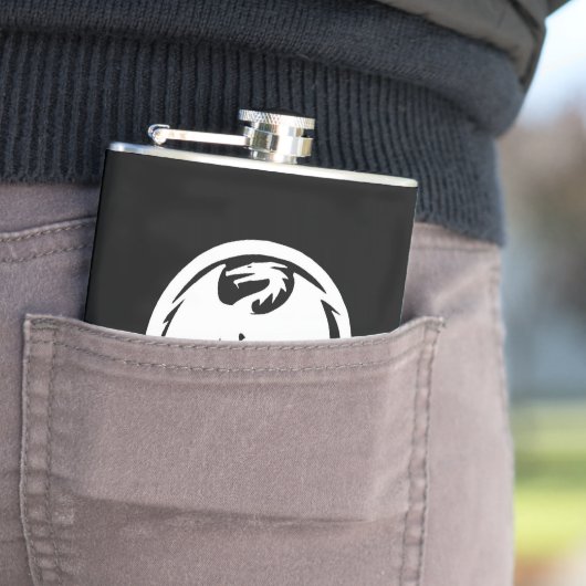 白龍黒フラ包まれたスコ フラスク (インサイチュ)