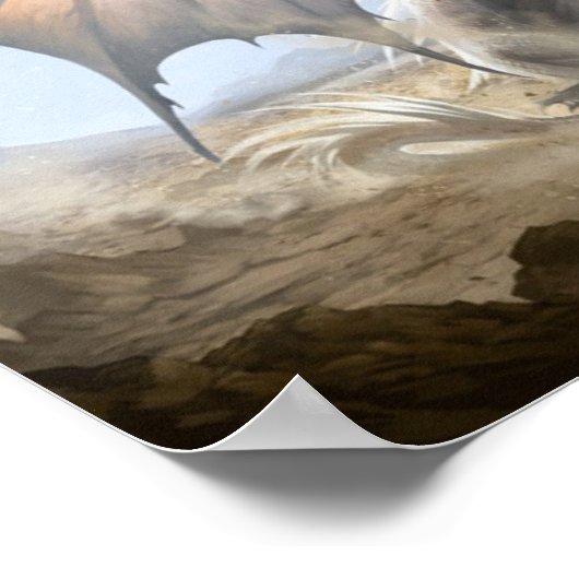 白龍 ポスター (角)