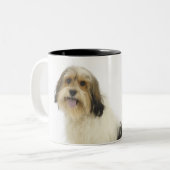 白104の犬 ツートーンマグカップ (正面左)