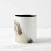 白104の犬 ツートーンマグカップ (中央)