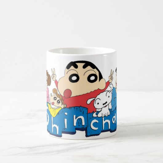 白11のozのクラシックで白いマグのshinchan desaint コーヒーマグカップ (中央)