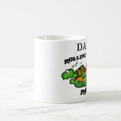 白11のozのクラシックで白いマグ コーヒーマグカップ (中央)