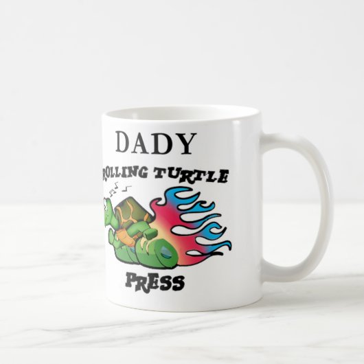 白11のozのクラシックで白いマグ コーヒーマグカップ (右)