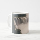 白11のozのクラシックで白いマグ コーヒーマグカップ (正面左)