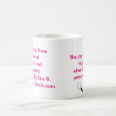 白11のozのクラシックで白いマグ コーヒーマグカップ (中央)