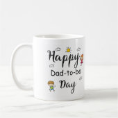 白11のozのクラシックのマグ コーヒーマグカップ (左)