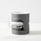 白2つのイメージのCitroën XM每の コーヒーマグカップ (正面左)