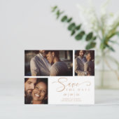 白3枚の写真コラージュ結婚のスクリプおもしろいト (スタンド正面)