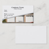 白3車のガレージ 名刺 (正面/裏面)