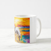 白325のmlのクラシックで白いマグ コーヒーマグカップ (正面右)