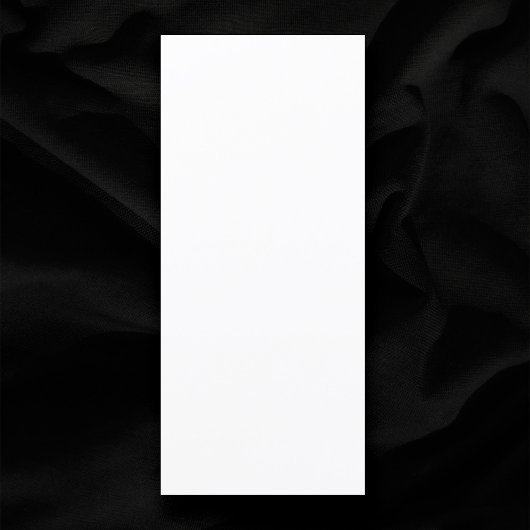 白4" x 9"の平空白の色結婚 メニュー