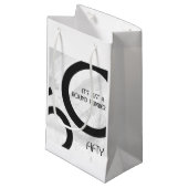 白500年の誕生日 スモールペーパーバッグ (正面アングル)