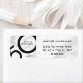 白500年の誕生日 ラベル (インサイチュ)