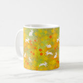 白 コーヒーマグカップ (正面左)