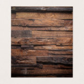 白（テクスチャード付き）アクセントレシピテントカード 名刺 (内部フラット)