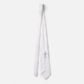 白 ネクタイ (裏面)