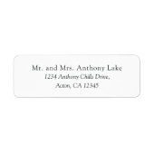 白（プレーン） ラベル (正面)