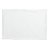 白(プレーン) 枕カバー (裏面)