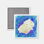 白 マグネット (正面/裏面)